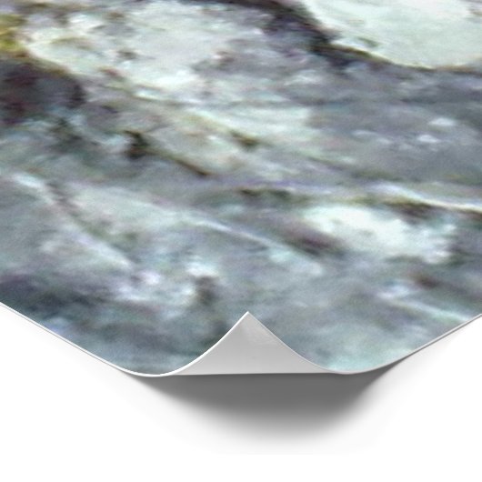 Nummer Mountain 8 Poster (Hoek)