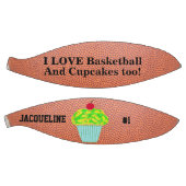 Nummer van de Basketball Cupcakes Basketbal (Panelen)