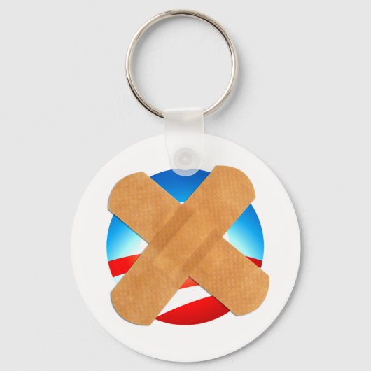 Nummer van de steunmaatregel voor Obamascare Sleutelhanger (Voorkant)