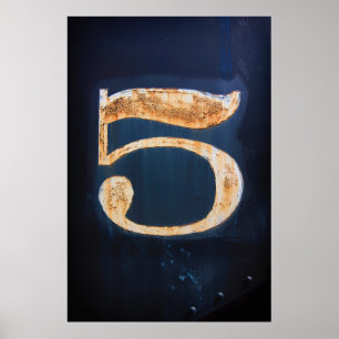 nummer vijf poster