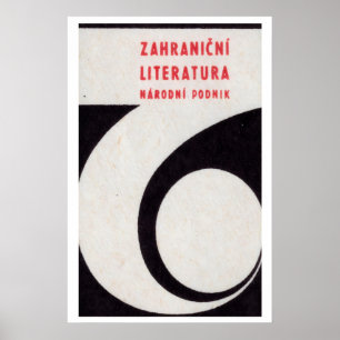 Nummer Zes Matchbox Kunstprint, Tsjechoslowaaks Poster