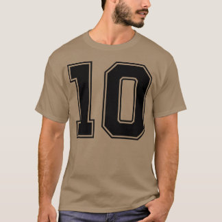 Nummereren T-shirt