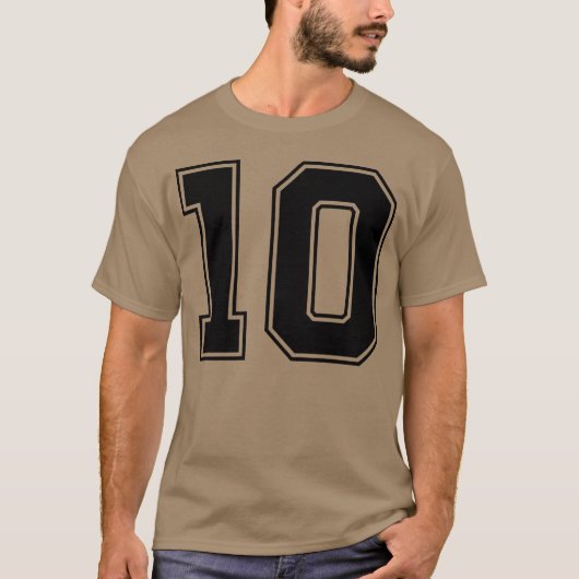 Nummereren T-shirt (Voorkant)
