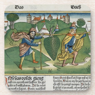 Nummers 13 23 De druiven van Eschol uit de "Nure" Drankjes Onderzetter