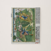 Nummers 13 23 De druiven van Eschol uit de "Nure" Legpuzzel (Verticaal)