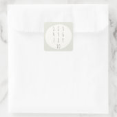 Nummers 1-10. Tellen. Stickers en labels (Tas)