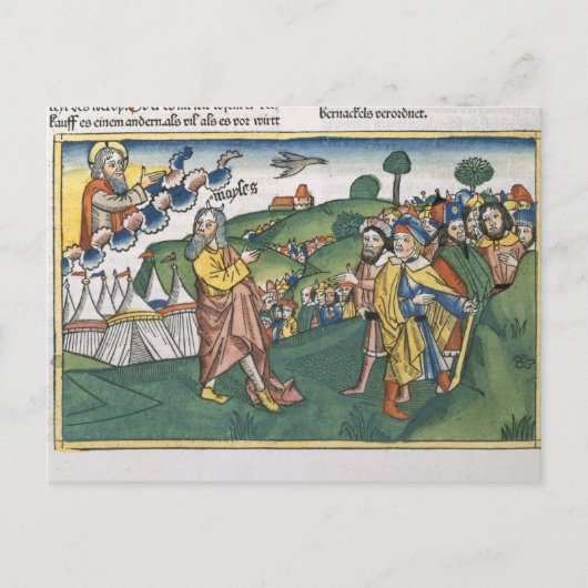 Nummers 1 1-20 Voorbereiding van de reis van Moun Briefkaart (Voorkant)