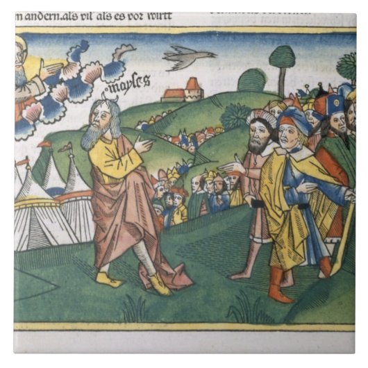 Nummers 1 1-20 Voorbereiding van de reis van Moun Tegeltje (Voorkant)