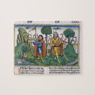 Nummers 2 De toewijzing van het kamp aan de Israë Legpuzzel