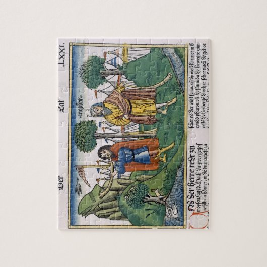 Nummers 2 De toewijzing van het kamp aan de Israël Legpuzzel (Verticaal)