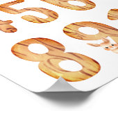 Nummers Boy Nursery Poster (Hoek)