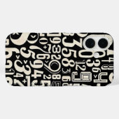 Nummers Case-Mate iPhone Case (Achterkant (horizontaal))