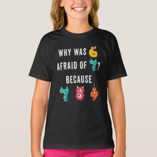 Nummers Day Idee voor kinderen - Monster Numbers T-shirt