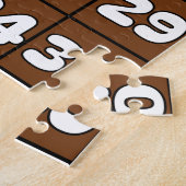 Nummers puzzel 1 tot 30 nummers (Zijkant)