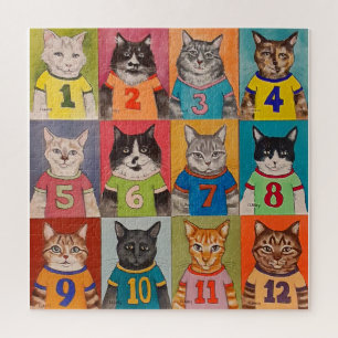 Nummers Puzzle Legpuzzel