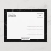 NUMMERS Sla het Briefkaart Datum op (Achterkant)