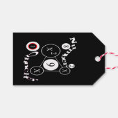 Nummerteller Cadeaulabel (Voorkant (Horizontaal))