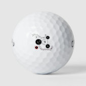 Nummerteller Golfballen (Voorkant)