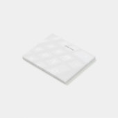 Nummertoetsen op rekenmachine post-it® notes (Schuin)