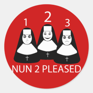 Nun 2 Pleit Ronde Sticker