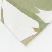 Nun 65th Anniversary Custom Name Pink Rose Fleece Deken (Hoek)