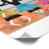 Nun Ballerinas Art Poster (Hoek)