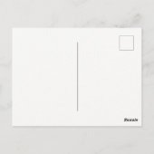 Nun Bgloing a Roze Bubble gum Briefkaart (Achterkant)