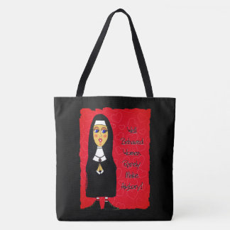 Nun Canvas tas - Goed gedragen vrouwen. . .