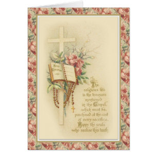 Nun catholique Vaches finales de la vie religieuse