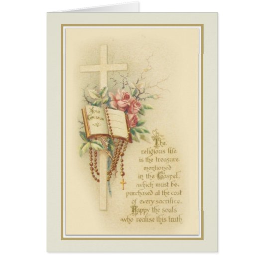 Nun catholique Vaches finales de la vie religieuse (Devant)