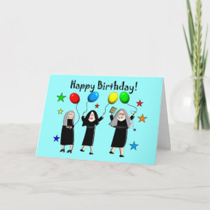 Nun Happy Birthday Kaarten & Gifts