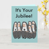 Nun Jubilee Kaarten (Gele Bloem)