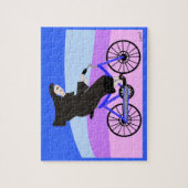 Nun Riding Bike Puzzle (Vertical)