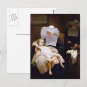 Nun zorg voor een ziek kind briefkaart (Voorkant / Achterkant)