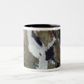 Nunavut, Canada Tweekleurige Koffiemok (Center)