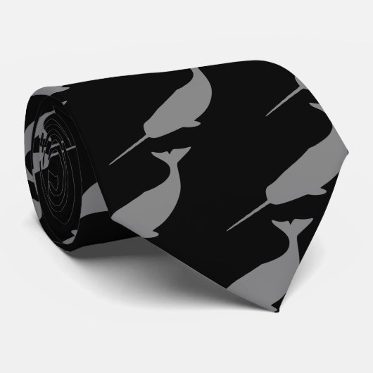 Nunavut Narwhal Stropdas (Opgerold)