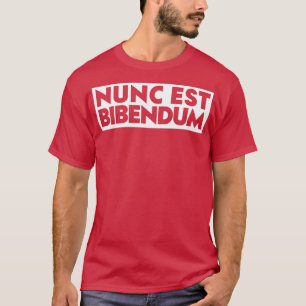 Nunc est bibendum Latijn T-shirt