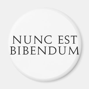 Nunc Est Bibendum Magneet