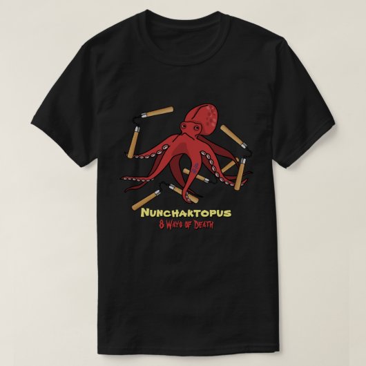 Nunchaktopus T-shirt (Design voorkant)