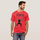 Nunchaku fighter t-shirt (Voorkant volledig)