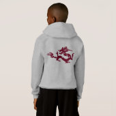 Nunchaku Ninja, le sweat - shirt à capuche du (Dos entier)