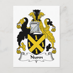 Nunn Family Crest Briefkaart