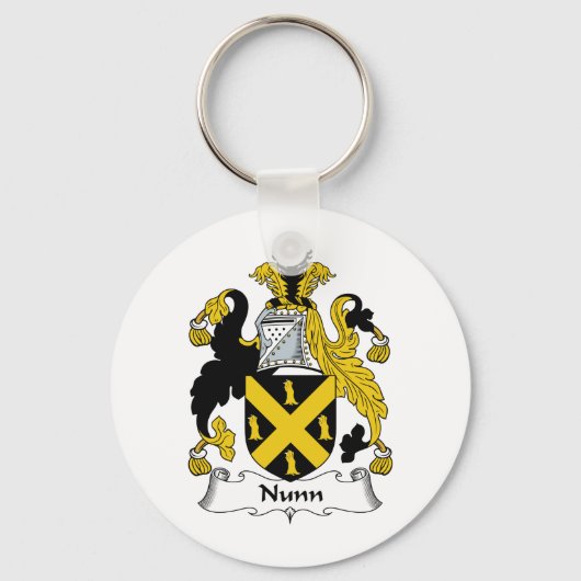 Nunn Family Crest Sleutelhanger (Voorkant)