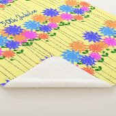 Nuns 50th Jubilee Floral Sherpa Deken (3/4)