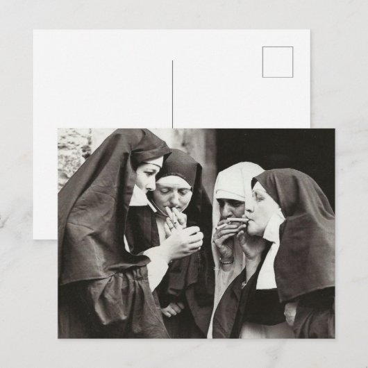 Nuns Briefkaart (Voorkant / Achterkant)