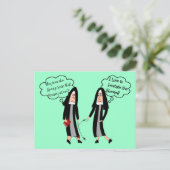Nuns "Extreme Irritation" — Geschenken Briefkaart (Staand voorkant)