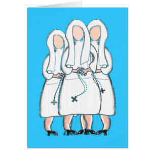 Nuns Gifts "Three Cloistered Sisters"-ontwerp