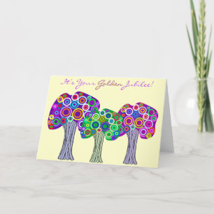 Nuns Golden Jubilee 50th Jubileum Gifts Kaart