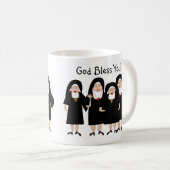 Nuns in Habits Koffiemok (Voorkant rechts)
