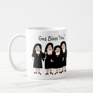Nuns in Habits Koffiemok